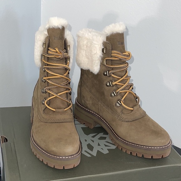 Timberland Courmayeur Valley Snow Boot - Women's Size 7.5 M Waterproof AUTHENTIC - Picture 14 of 16
